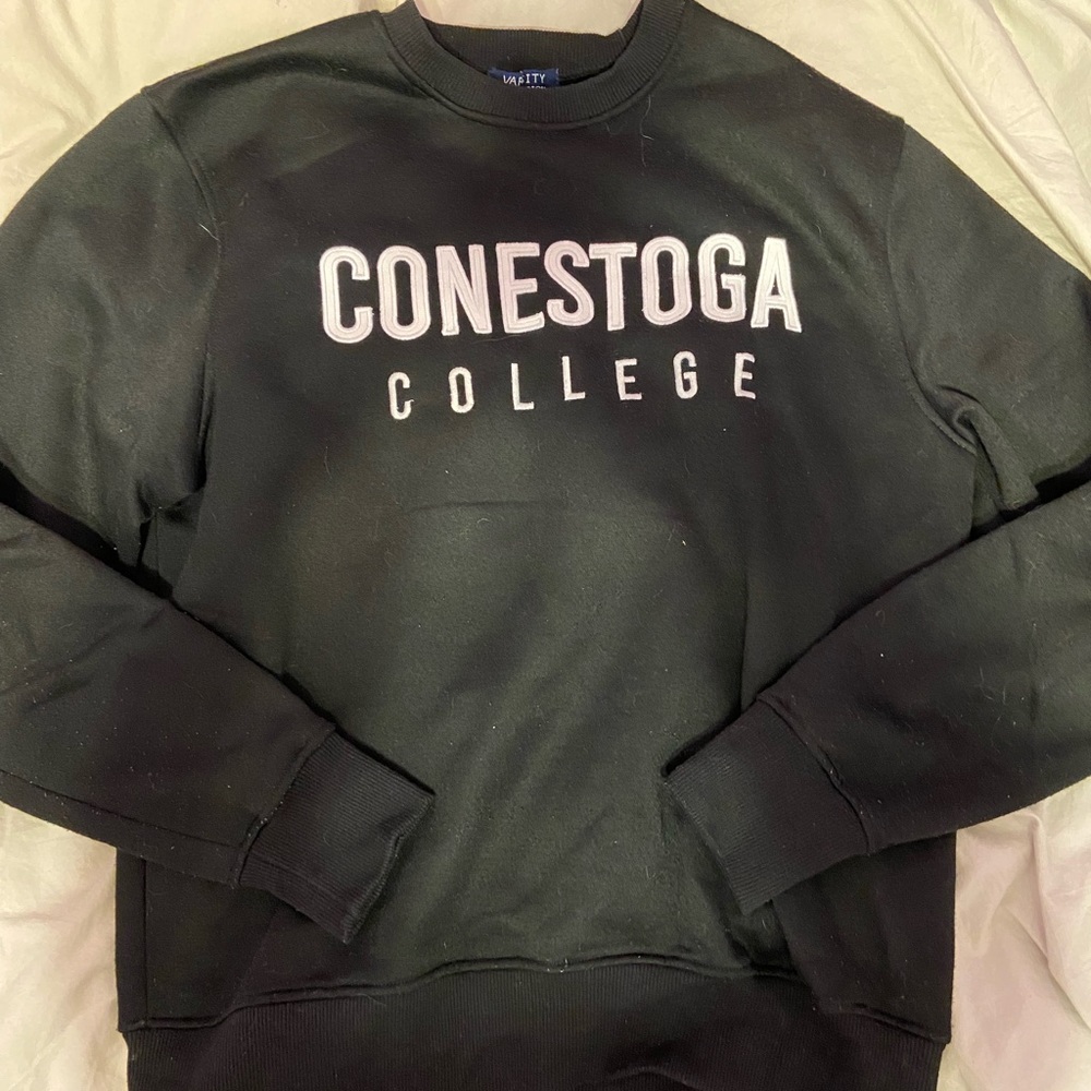 Barely worn Conestoga college crewneck